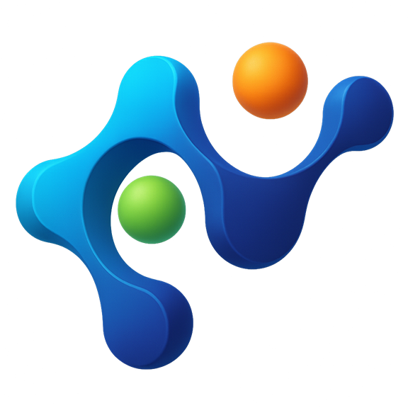 Símbolo oficial de IntelliAXS en 3D